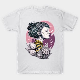 Kawaii Plant Lady T-Shirt